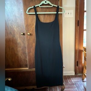 Zara black tank dress, small